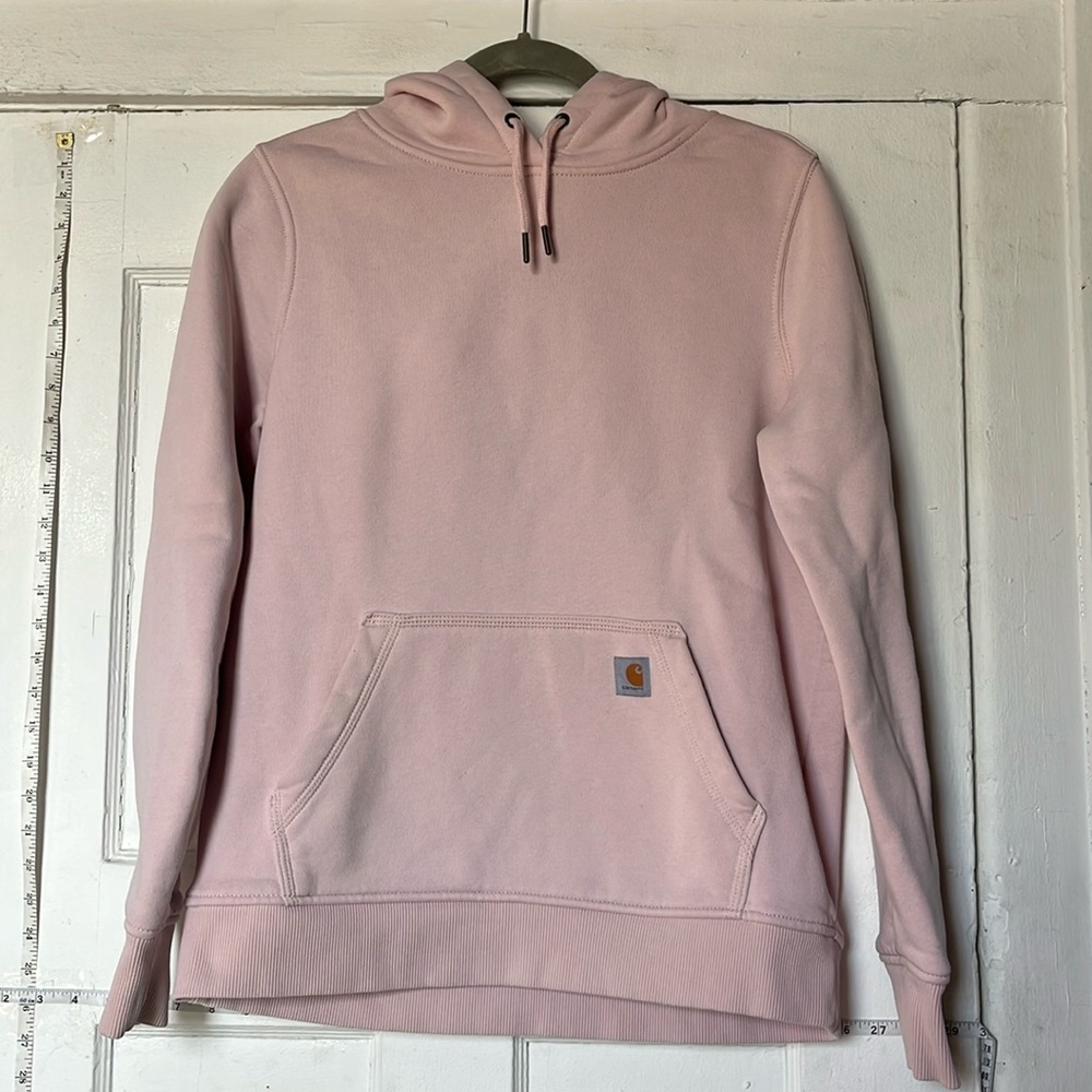 Pink Carhartt hoodie